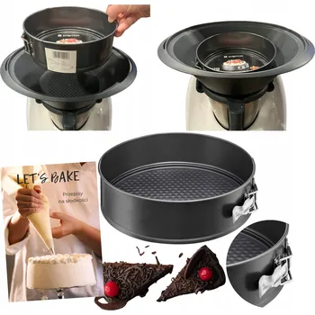 Obraz FORMA NA DORT KULATÝ MALÝ 20 CM NA PEČENÍ THERMOMIX VAROMA S OBRUČÍ