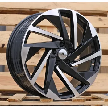 Alu kolo Alu kola Racing Line FBX170, 18x8 5x112 ET45, černá + leštění