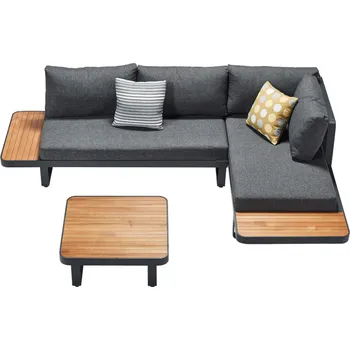 Zahradní sestava Zahradní 3 místná rohová sedací souprava CARRIBEAN