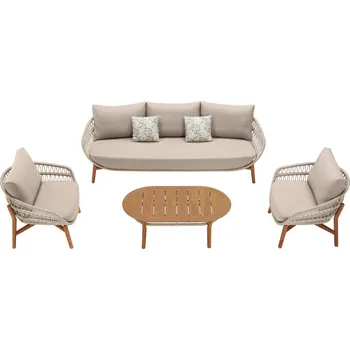 Zahradní sestava Zahradní 5 místná sedací souprava VASCA TAUPE