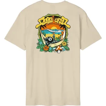 Pánská móda SANTA CRUZ triko - Winkowski 8Baller Trip T-Shirt Blond Wood (BLOND WOOD) velikost: S