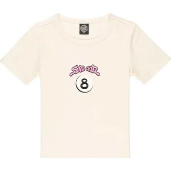 Dámské tričko SANTA CRUZ triko - Winkowski Ocho Front T-Shirt Chalk (CHALK) velikost: 10