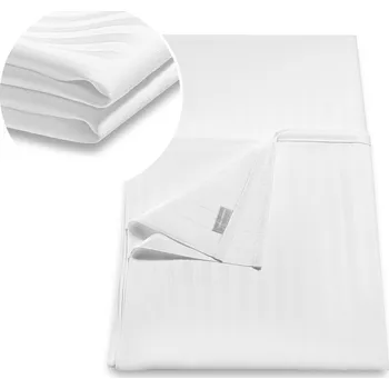 Prostěradlo PROSTĚRADLO HOTELOVÉ 160x220 MIKROVLÁKNO PROUŽKY 1CM