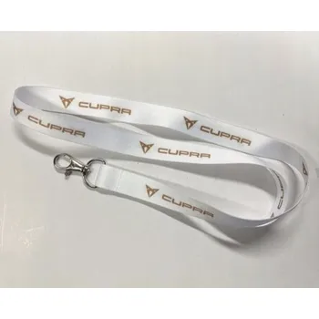 CUPRA klíčenka bílá