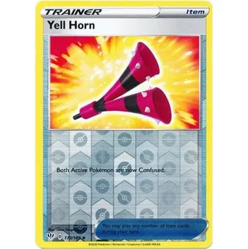 Společenská hra Pokémon karta Yell Horn 173/189 Reverse Holo