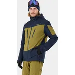 FUNDANGO Pánská lyžařská bunda Privet 2XL MODRÁ|ZELENÁ