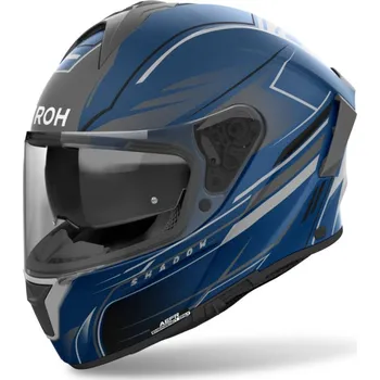 Helma na motorku Přilba SPARK 2 Shadow, AIROH (modrá matná) 2026 (Velikost: XL)