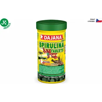 Krmivo pro rybičky Dajana Spirulina Tablets, tablety – krmivo, 100 ml
