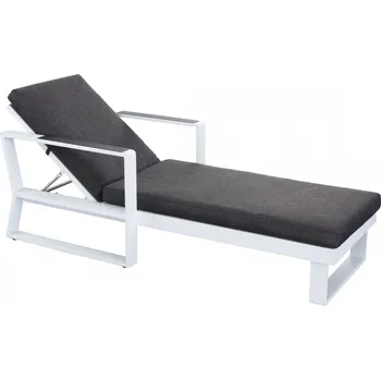 Zahradní lehátko Zahradní lehátko EXEE WHITE BLACK