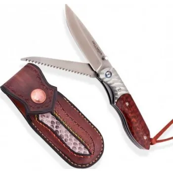 Kuchyňský nůž DELLINGER Wilderer M390 Powder Steel nůž zavírací s pilkou + doprava zdarma!