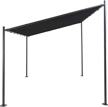 Pergola Zahradní stínění FESTA černé 285x400cm