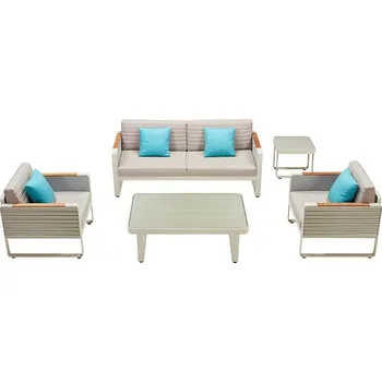 Zahradní sestava Zahradní 4 místná sedací souprava AIRPORT TAUPE