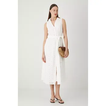 Dámské šaty Bavlněné šaty Medicine RS25.SUD907 bílá 00X, vel. XL