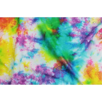 úplet interlock batikovaný vzor