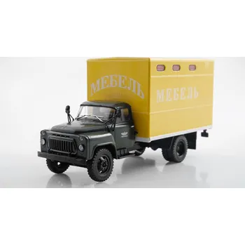 autíčko GAZ-52 GZTM-893A 1:43 - Avtoistoria GAZ 52 GZTM 893 A - kovový model auta