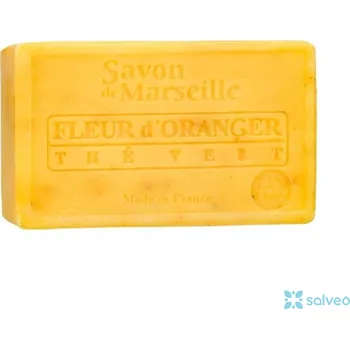 Mýdlo Francouzské mýdlo Fleur d´oranger + thé vert - Pomeranč květ a zel. čaj Le Chatelard 100 g