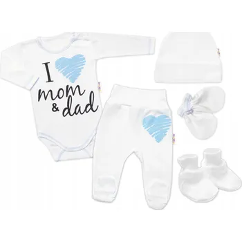 Dupačky Baby Nellys polodupačky kojenecké bavlna velikost 56