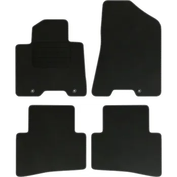 autokoberec Kobercové rohože Edecor velurové 4 ks