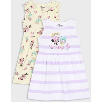 Dívčí šaty Sinsay - Sada 2 šatů Minnie Mouse - vícebarevná - 799EV-MLC - 799EV-MLC-128