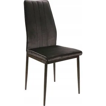 Jídelní židle Židle Signal černý velur 1 ks