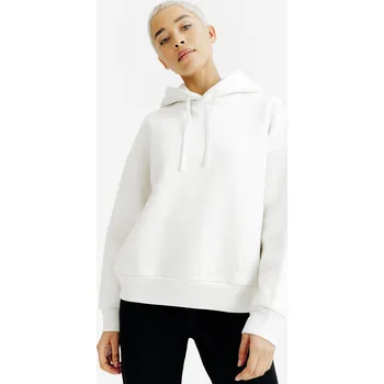 Dámská mikina DECATHLON Dámská mikina s kapucí Elementals M BÍLÁ