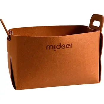 Úložný box Úložný koš Mideer oranžová barva MD1150 28X