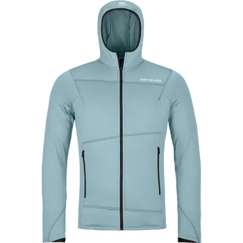 Pánská mikina Ortovox Fleece Light Hoody M Barva: glacier grey, Velikost: M