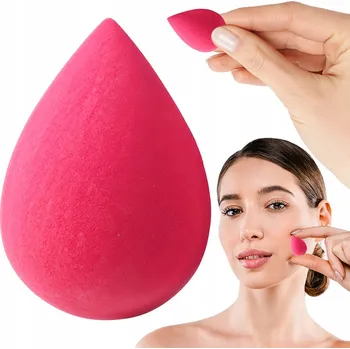 Houbička na make-up Mini Blender Houbička na make-up Korektorová houbička pod oko Sponge Růžová