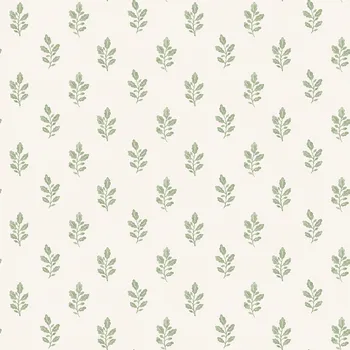 Tapeta Borastapeter Vliesová tapeta na zeď, krémovo-zelená, listy, 7776, Adorn, Borastapeter, velikost 10,05 x 0,53 m
