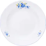 Český porcelán, a.s., Dubí Talíř mělký, 24 cm, pomněnky, Český porcelán Dubí