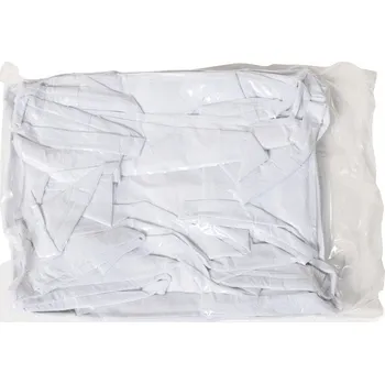 Pytle na odpadky Pytle plněné sypkým sorbentem zachycujícím vodu, s úchyty, bílé, balení = 4 kusy