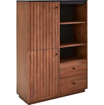 Komoda Outlet Nábytek Mělník Arnoldo Masivní akácie