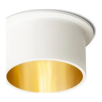 Bodové svítidlo RED - DESIGN RENDL ORTA zápustná bílá/zlatá 230V GU10 9W - RED - DESIGN RENDL RED R14250