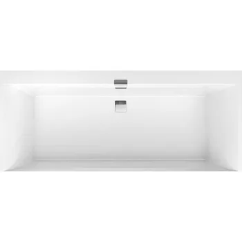 Vana Vana oválná z litého mramoru Villeroy&Boch 1 odtok uprostřed 190 x 90 cm