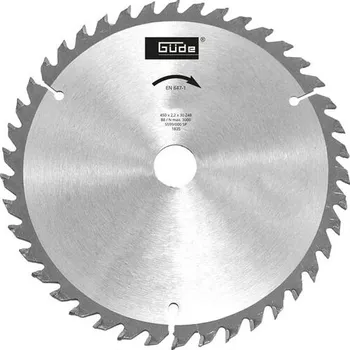 Pilový kotouč Pilový kotouč na dřevo HM 450x30x2,2 - 48Z Güde 1835