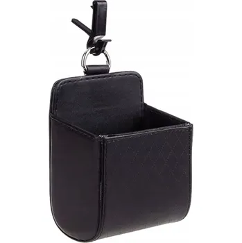 autokoberec ORGANIZÉR DO AUTA NA MŘÍŽKU VENTILACE TELEFON BRÝLE KŮŽE ÚCHYT