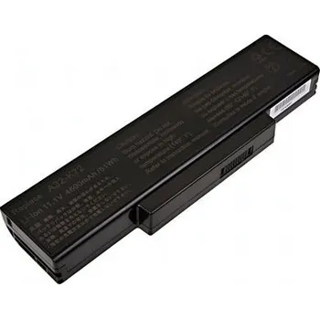 Notebook Baterie T6 power ASUS K72, K73, A72, A73, N71, N73, X72, X73, X77, 6cell, 4600mAh (NBAS0067) Kompatibilní baterie pro notebook