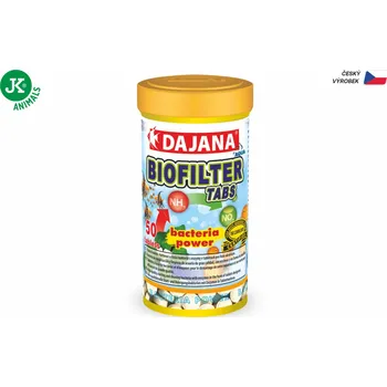 Akvarijní chemie Dajana Biofilter Tabs, tablety – přípravek, 55 g/50 ks tablet