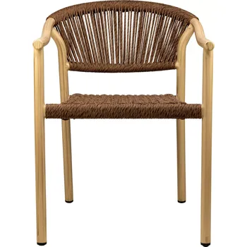 Zahradní jídelní židle JAXON hnědá