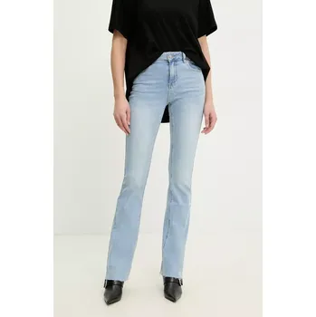 Dámské džíny Džíny Answear.LAB dámské, medium waist CY1058.PWK modrá 55X, vel. XS