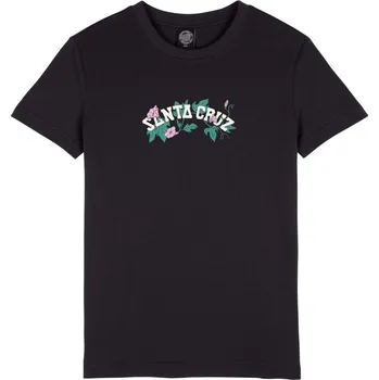 SANTA CRUZ triko - Cluster Strip T-Shirt Black (BLACK) velikost: 14
