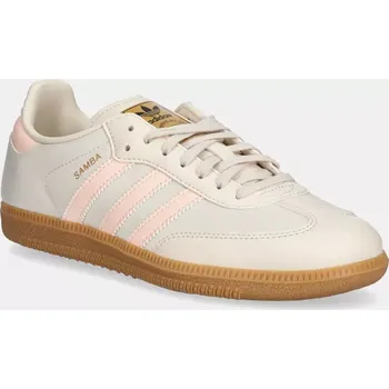 Dámská obuv Tenisky adidas Originals SAMBA OG JH7598 béžová 02X, EUR 39 1/3