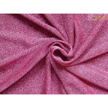 fuchsiová společenská látka s glittery 8