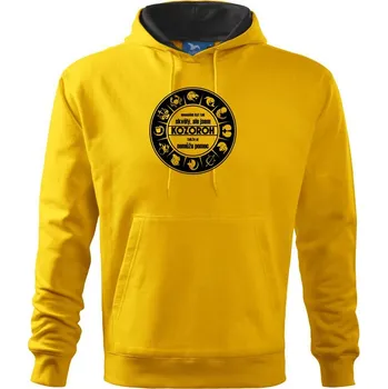 Pánská mikina Nesnáším být tak skvělý - Kozoroh - Mikina pánská Cape s kapucí - M ( Žlutá )