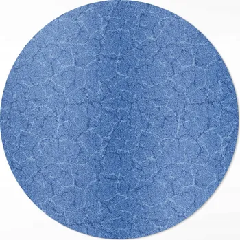 Obraz Kulatý Koberec z PVC do obývacího pokoje Rozměr ⌀ 60 cm Abstraktní voda popraskané pozadí