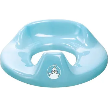 Nočník Bebe-Jou Sedátko na WC Bébé-Jou Pinguin tyrkysový Rozbaleno z výstavy