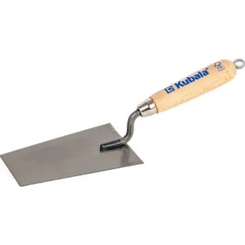 Zednická lžíce Lžíce štukatérská trapézová broušená 80x145x55mm 1001