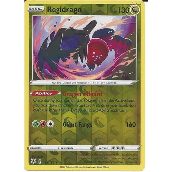Společenská hra Pokémon karta Regidrago 118/189 Reverse Holo