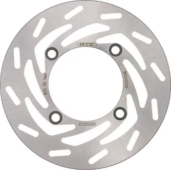 Brzda pro motocykl MTX přední bzdový kotouč YAMAHA YFM 550 '07-'14, YFM 700F GRIZZLY '07-'18 (220X96X3,5MM) (4X10,5MM)