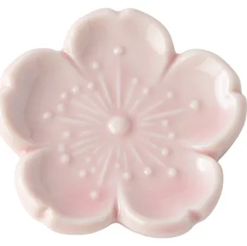 Jídelní hůlka Oblázek na odložení hůlek PINK SAKURA 4,5 cm, růžová, keramika, MIJ - doprava zdarma od 2999 Kč